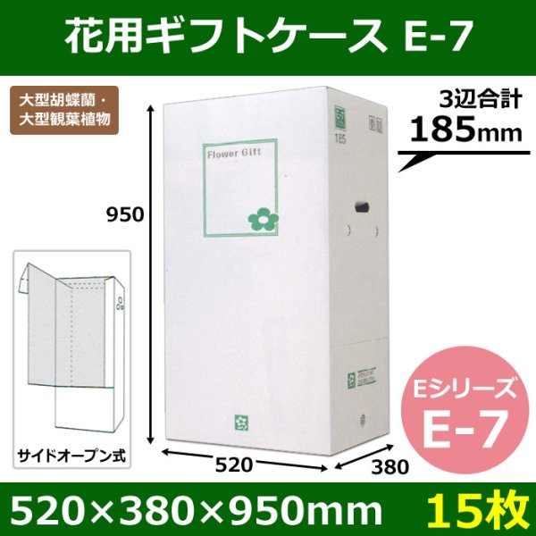 画像1: 送料無料・花用ギフトケースE-7 エコノミータイプ 520×380×950mm／1,070 「15枚」 (1)