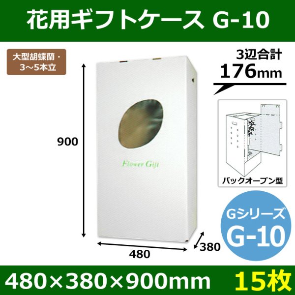 画像1: 送料無料・花ケースG-10 手提げ・箱型両用タイプ 480×380×900mm 「15枚」 (1)