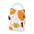画像1: 送料無料・アニマルBOX 親子ねこ 120×80×180(230)mm「200枚／10枚」 (1)