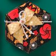 画像2: 送料無料・ギフト箱（和菓子用）六角BOX 優美 180×156×65(47)mm「50枚」 (2)