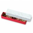 画像1: 送料無料・ギフト箱（洋菓子用）シャルマン 5個用 白 207×42×33mm「100枚」 (1)