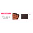 画像2: 送料無料・ギフト箱（洋菓子用）ルージュガナッシュ 小(8×6) 82×61×17mm「100枚」 (2)