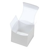 ギフト箱（洋菓子用）Cスクエア75 95×95×75mm「100枚」| ダンボール箱 