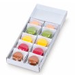 画像2: 送料無料・ギフト箱（洋菓子用）マカロンドゥスール 140×280×30mm「100枚」 (2)