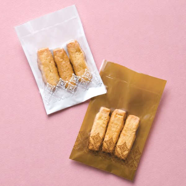 画像3: 送料無料・個包装袋（洋菓子用）アラベスク小 95×135mm「1,000枚・10,000枚」 (3)