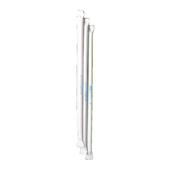 画像1: 送料無料・ストロー フレックス 袋入 アソート 500P 6φ×210mm「10,000本」 (1)