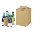 画像1: 送料無料・手提箱（酒用）300ml×5本宅配箱 170×170×233mm「100枚」 (1)