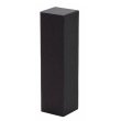 画像1: 送料無料・ギフト箱（酒用）レガロ720ml 1本 流氷 黒 85×85×320mm「200枚」 (1)