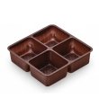 画像1: 送料無料・スクエア缶 専用4マストレー 120×120×32mm「60枚」 (1)