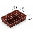 画像2: 送料無料・K3 専用6マストレー 123×172×37mm「60枚」 (2)