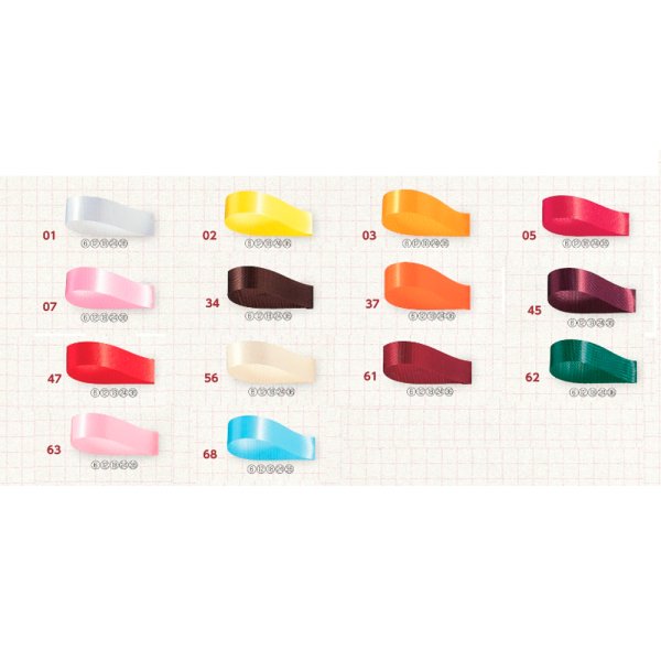 画像2: 送料無料・ラッピング エクセルサテン 6mm巾 6×100M「1巻」 (2)