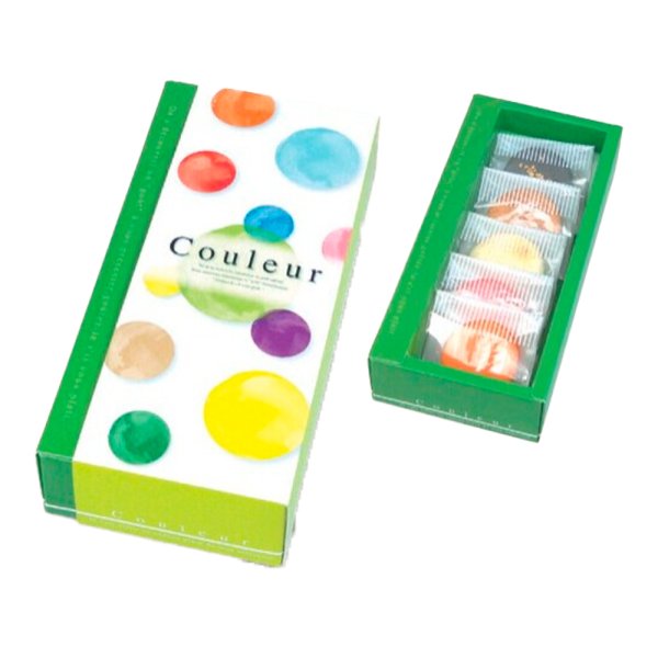 画像2: 送料無料・ギフト箱(洋菓子用)セルクルール 70×128×45mmほか「100枚・200枚」 (2)