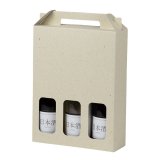ギフト箱（酒用）300ml×2本手提（地券）137×68×219mm「200枚