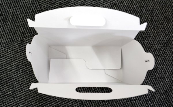 画像4: 送料無料・食パン ベーカリー2斤手提箱 270×130×150mm「200枚」 (4)