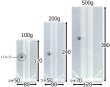 画像2: 送料無料・袋（コーヒー用）透明ガゼット袋 バルブ有/無 100g~500g 80×50×170mmほか 全16種「100枚~1,000枚」 (2)