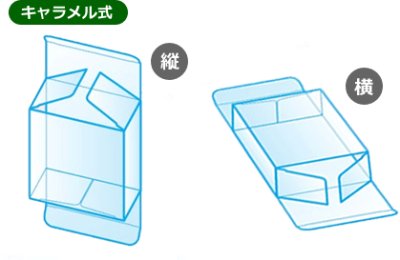 画像1: 送料無料・クリアケース 長方形 110×70×130(mm) 「100/350箱」