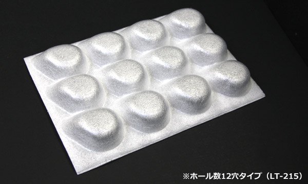 画像4: 送料無料・（いちご用）アイベリークッション 6穴~18穴 167×235mm「1000枚」 (4)