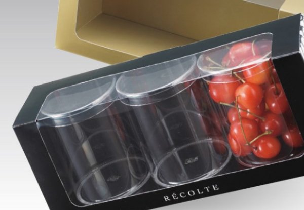 画像2: 送料無料・ディスプレイBOX(青果)円筒80-100   80φ×100mm「200個」 (2)