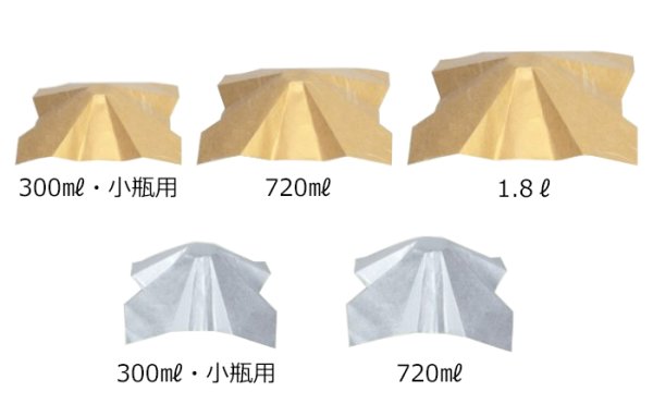 画像3: 送料無料・副資材(酒用)かけ和紙 ゴールド/シルバー 150×150mmほか「200枚」 (3)