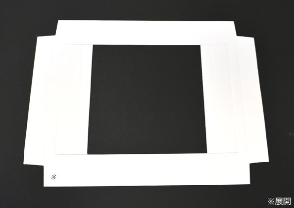 画像5: 送料無料・ギフト箱（麺用）8寸麺大（枠付）260×370×35mm「100枚」 (5)