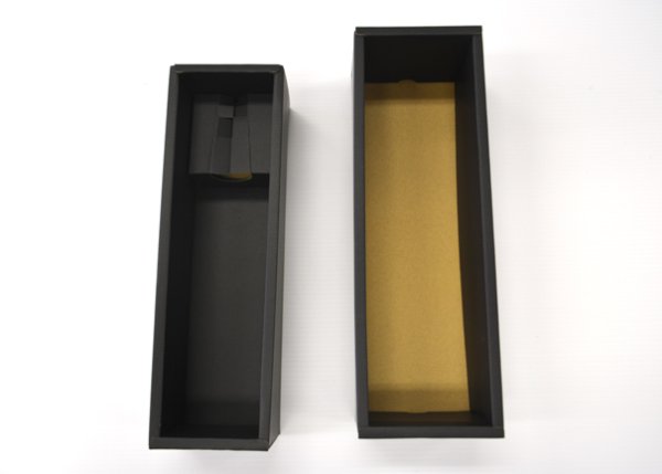 画像6: 送料無料・ギフト箱(酒用)720ml(黒)1本箱/2本箱  312×80×85mmほか「50枚・100枚」 (6)