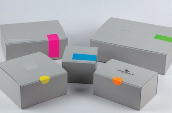 画像2: 送料無料・ワンポイントシール 蛍光シール 35×100mm 全5種「200枚」 (2)