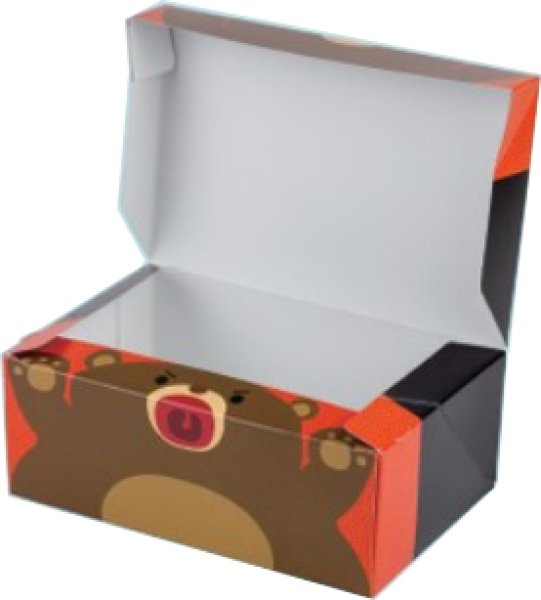 画像7: 送料無料・ギフト箱 菓子用 金太郎 小/大 125×124×70mmほか「100枚」 (7)