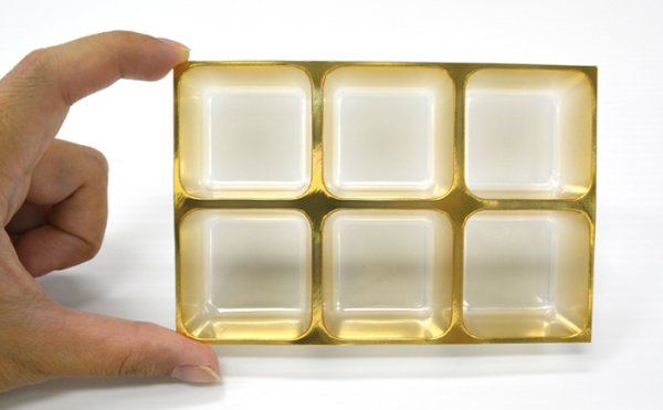 画像10: 送料無料・菓子用 チョコレートトレー 2ヶ~8ヶ 40×80×20mmほか 全4色「100枚」 (10)