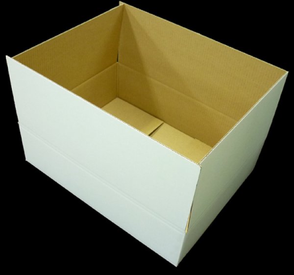 画像1: 白色ダンボール　箱・シート (1)