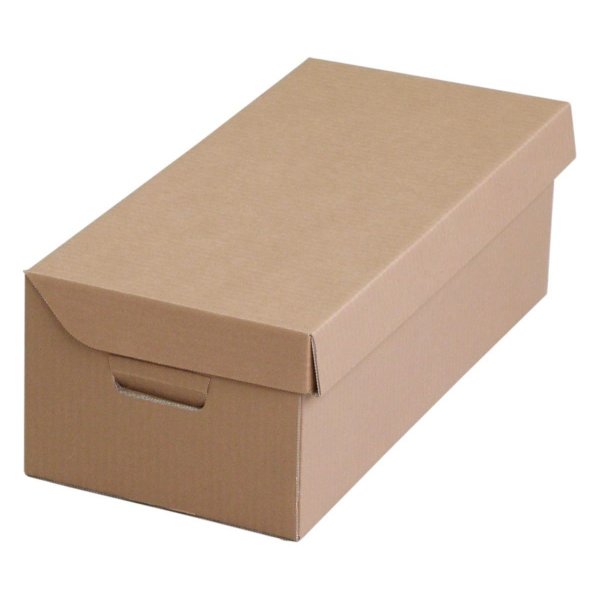 画像2: 送料無料・タフボックス ダンボール製 コミック収納箱 395×185×135mm「60枚・120枚・240枚」 (2)