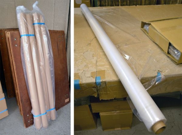 画像2: LLDPE・ポリエチレンシート「0.05mm×1,350mm×100M」1巻 (2)