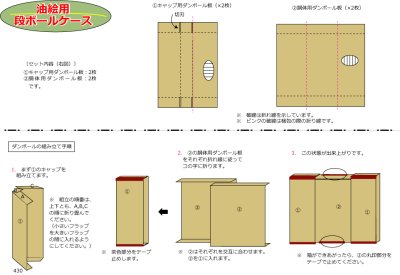 画像1: パネル額縁用ダンボール箱 50号対応サイズ1,207×943×80mm「1個」  【大型】 