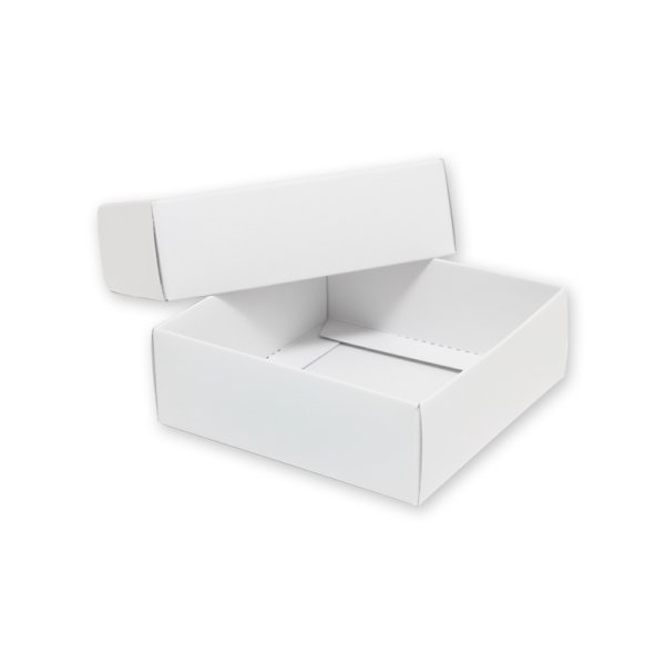 画像3: 送料無料・白無地箱(カード紙材質)100×100×35mm 「10枚から」 (3)