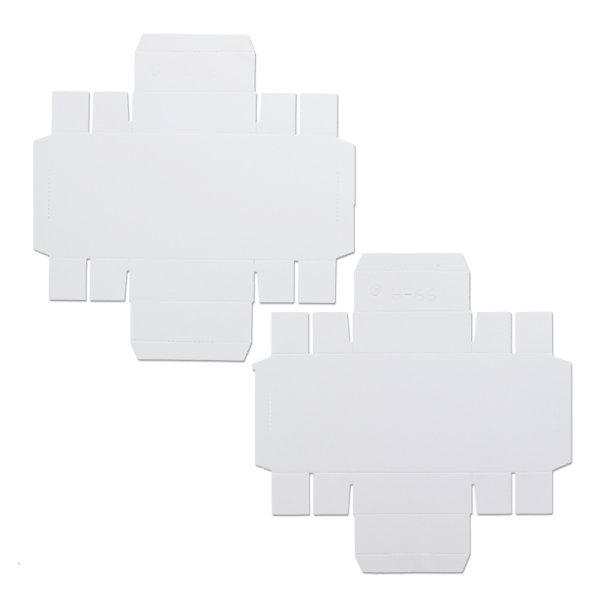 画像4: 送料無料・白無地箱(カード紙材質)100×100×35mm 「10枚から」 (4)