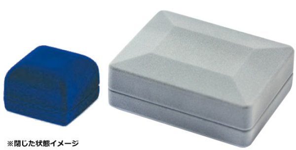 画像3: 送料無料・ジュエリー用ケース フロッキーシリーズ 175×110×45mm「5セット」(ネックレス、イヤリング)全3色 (3)