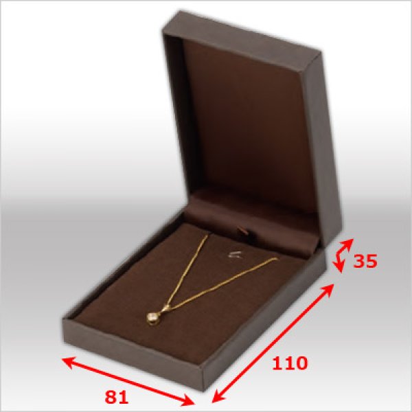 画像4: 送料無料・ジュエリー用ケース CB-4000シリーズ 81×110×35mm「12セット」(ネックレス・ペンダントヘッド用)全5色 (4)