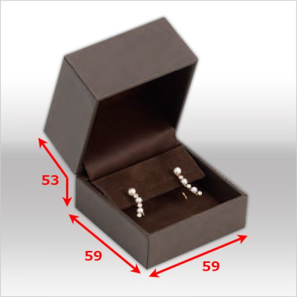 画像3: 送料無料・ジュエリー用ケース CB-4000シリーズ 59×59×53mm「12セット」(リング・イヤリング・ピアス・ネックレス用)全5色 (3)