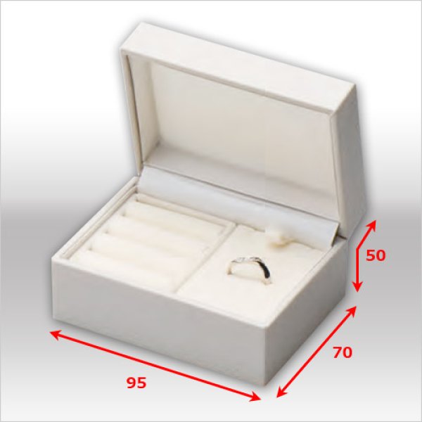 画像4: 送料無料・ジュエリー用ケース CB-790シリーズ 95×70×50mm「12セット」(ジュエリーボックス)全3色 (4)