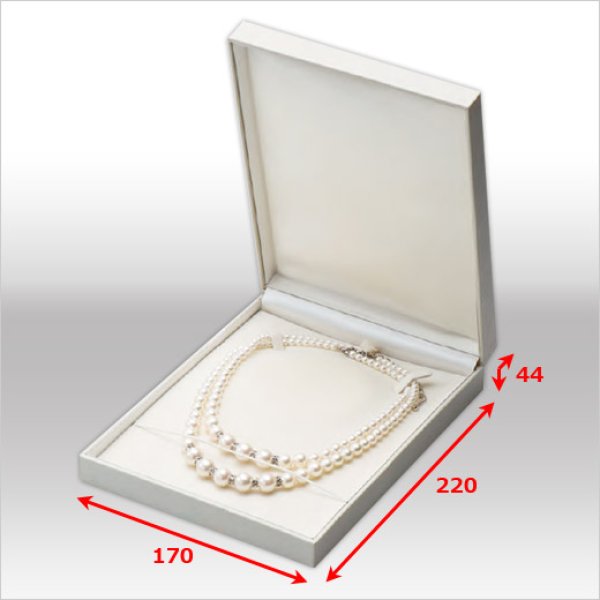 画像4: 送料無料・ジュエリー用ケース CB-790シリーズ 170×220×44mm「6セット」(ネックレス用)全3色 (4)