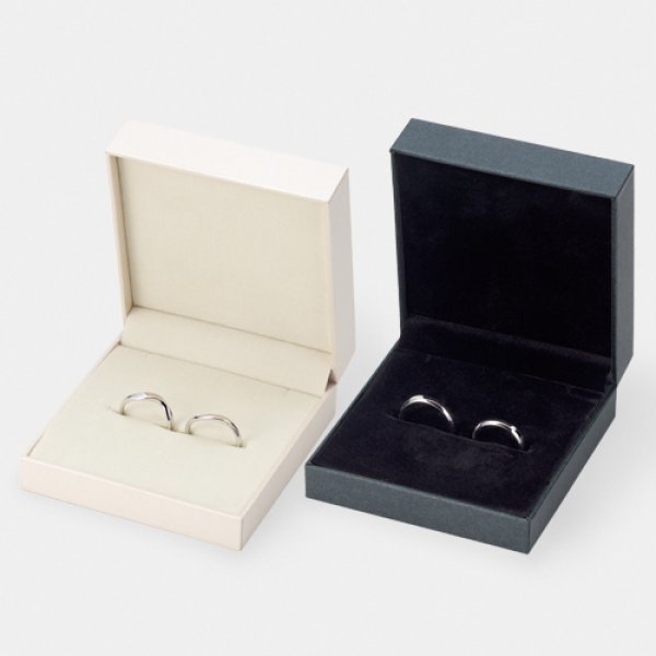 画像3: 送料無料・アクセサリー用ギフト箱 CC-256シリーズ (3) 外寸:84×89×33(19/14)mm「50個」(リング、ピアス、ペンダント用)全2色 (3)