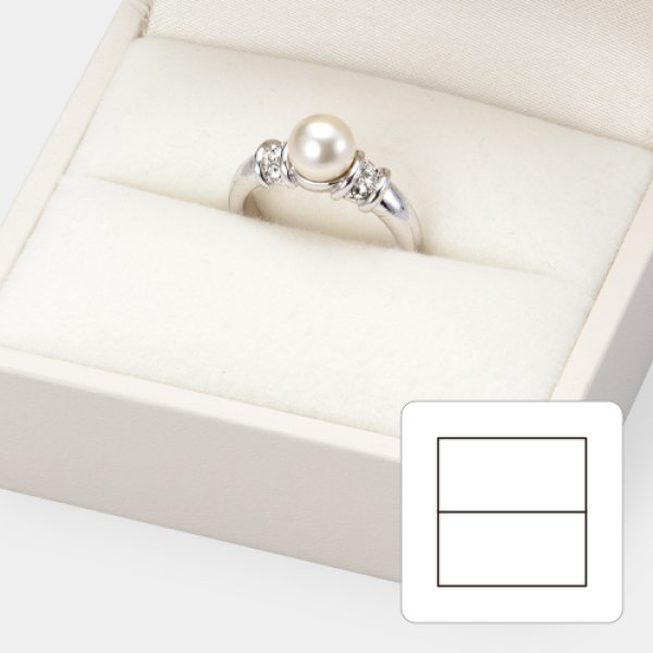 画像4: 送料無料・アクセサリー用ギフト箱 GTシリーズ(2) 外寸:65×62×52mm「10個」(リング、ネックレス、イヤリング、ピアス)全2色 (4)