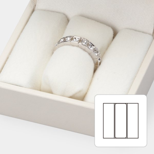 画像7: 送料無料・アクセサリー用ギフト箱 GTシリーズ(2) 外寸:65×62×52mm「10個」(リング、ネックレス、イヤリング、ピアス)全2色 (7)