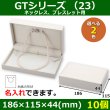 画像1: 送料無料・アクセサリー用ギフト箱 GTシリーズ（23） 外寸：186×115×44(mm) 「10個」（ネックレス、イヤリング、ピアス）全2色 (1)