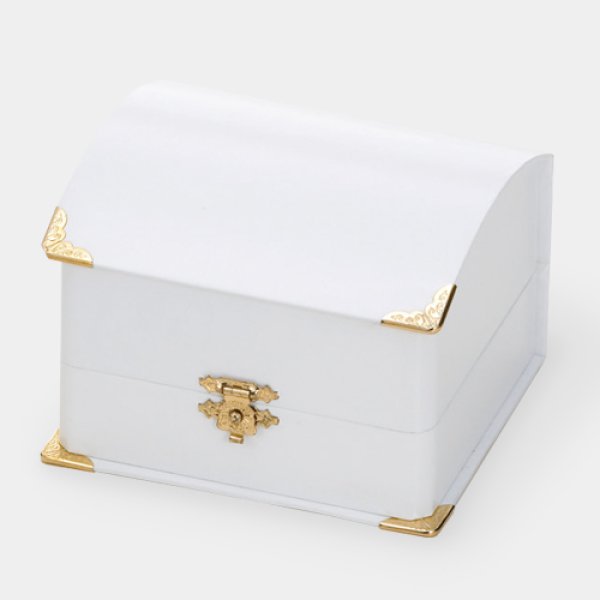 画像3: 送料無料・ブライダル用箱 マリッジベア 外寸:103×90×70mm「6個」リング用 (3)