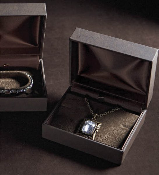 画像2: 送料無料・アクセサリー用ギフト箱 NBXシリーズ(3) 外寸:102×86×46mm「10個」(ネックレス、イヤリング、ピアス、タイ留め、ブローチ、ブレスレット)全2色 (2)