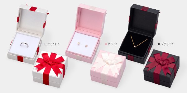 画像7: 送料無料・アクセサリー用ギフト箱 PA-200シリーズ(1) 外寸:61×61×39mm リング、イヤリング、ピアス、ネックレス用「20個」全3色 (7)