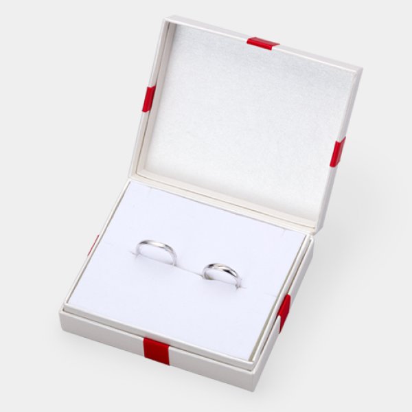 画像3: 送料無料・アクセサリー用ギフト箱 PA-200シリーズ(2) 外寸:100×85×36mm ペアリング、イヤリング、ピアス、ネックレス用「20個」全3色 (3)