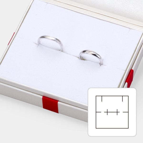 画像5: 送料無料・アクセサリー用ギフト箱 PA-200シリーズ(2) 外寸:100×85×36mm ペアリング、イヤリング、ピアス、ネックレス用「20個」全3色 (5)