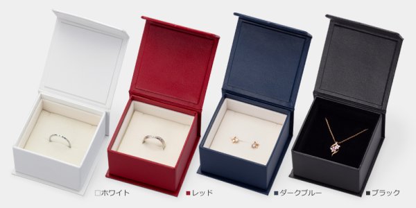 画像6: 送料無料・アクセサリー用ギフト箱 PB-010シリーズ(1) 外寸:60×60×39mm リング、イヤリング、ピアス、ネックレス用「20個」全4色 (6)