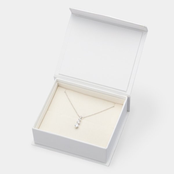 画像3: 送料無料・アクセサリー用ギフト箱 PB-010シリーズ(2) 外寸:100×85×36mm リング、ペアリング、イヤリング、ピアス、ネックレス、ブレスレット用「20個」全4色 (3)